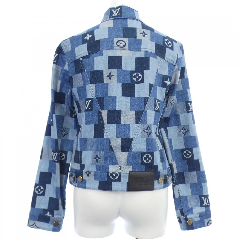【Mã giảm giá】Áo khoác denim LOUIS VUITTON 637089