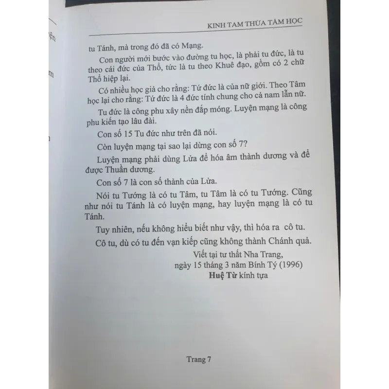 Kinh Tam Thừa Tâm Học 1026227