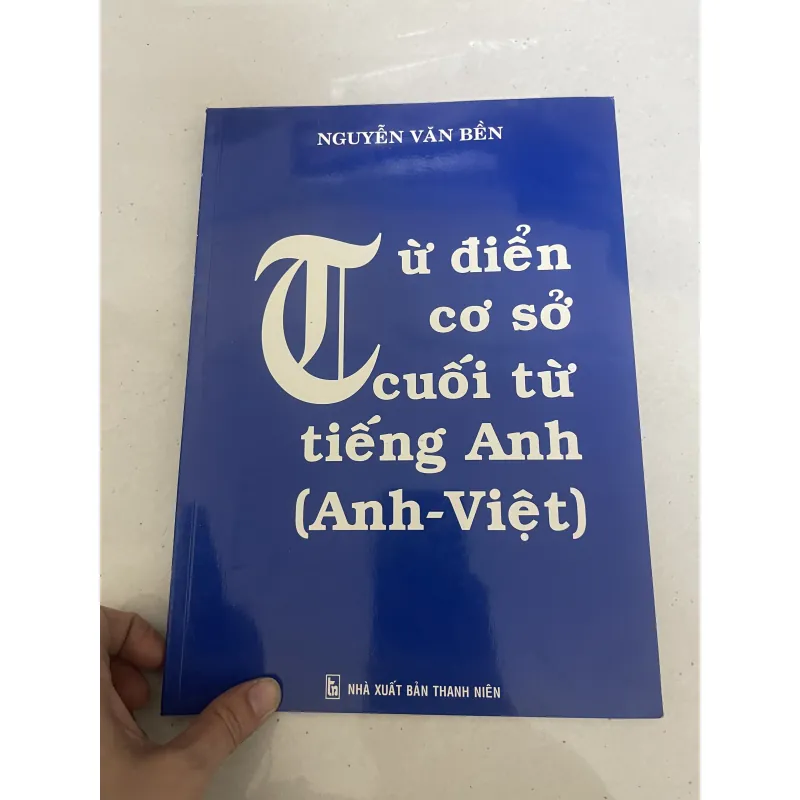 Từ điển cơ sở cuối từ tiếng anh  994673
