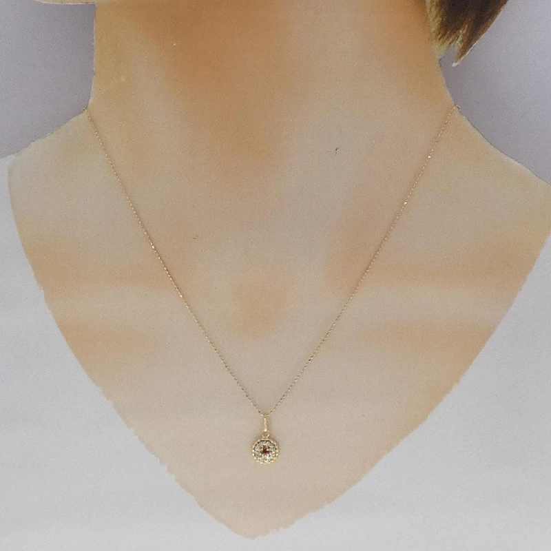 K18YG Nhẫn Ruby - Hàng hiệu Chính hãng 856595