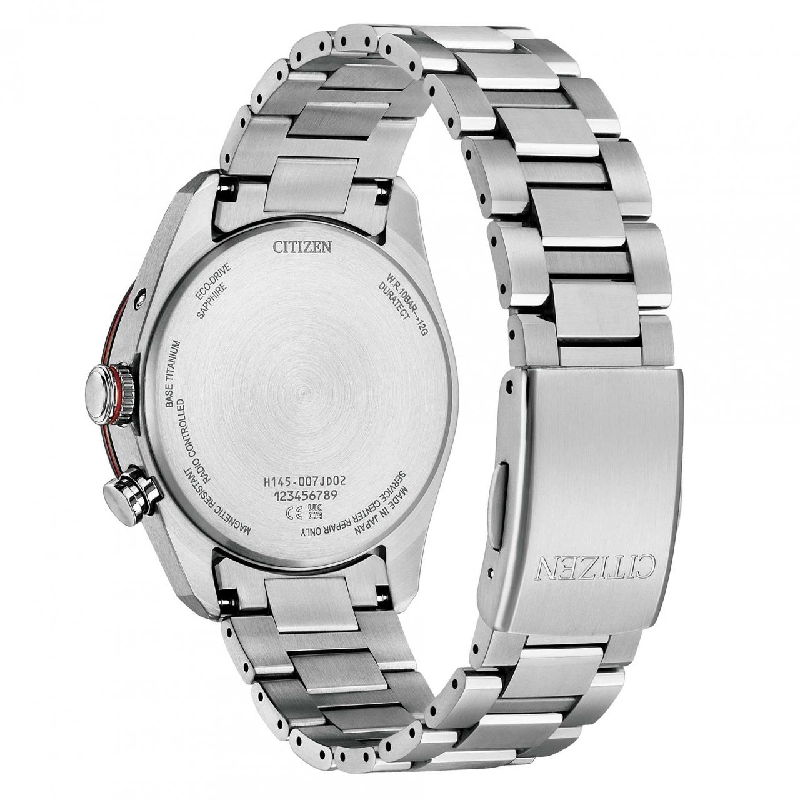 Đồng hồ điện tử Citizen Attesa H145-007JD02/CB0287-68L TI Solar Quartz - Hàng hiệu Chính hãng 882631