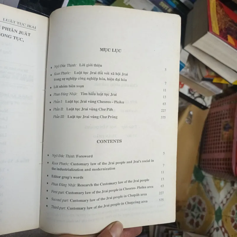Combo 2c Luật Tục M' Nông và Luật Tục Jrai 1031615