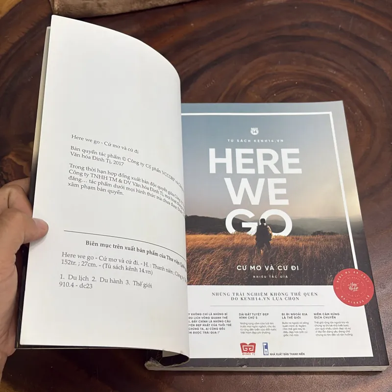 II Sách Kỹ Năng: Here We Go _ Cứ Mơ Và Cứ Đi - Nhiều Tác Giả - 2017 1008417