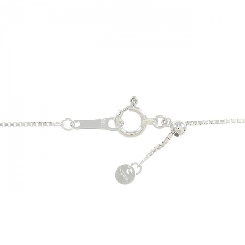 K18WG Dây chuyền kim cương 0.379CT - Hàng hiệu Chính hãng 858642