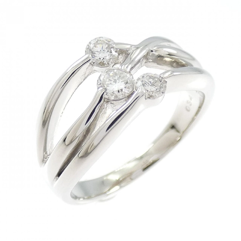 Nhẫn kim cương PT900 0.34CT - Hàng hiệu Authentic 850261