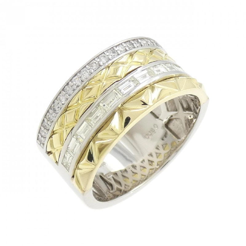 【Sản phẩm mới】PT/K18YG Nhẫn kim cương 0.80CT 667970