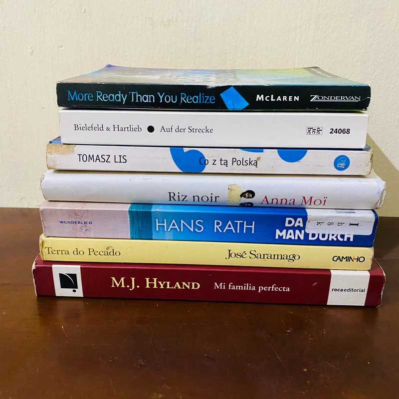 Combo sale 7 cuốn sách truyện ngoại văn  523232