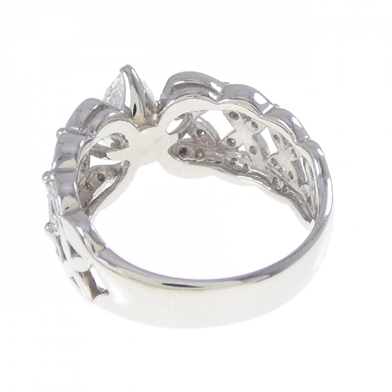 Nhẫn kim cương PT900 1.029CT D SI2 cắt Marquise - Hàng hiệu Authentic 874009