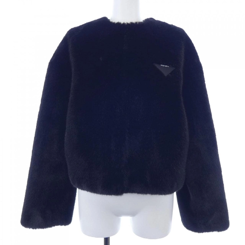 Áo khoác Prada Aspen Boxy Jacket Logo Tam Giác PZV008 S231 12DH 627579