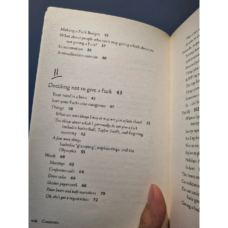 THE LIFE-CHANGING MAGIC OF NOT GIVING A FUCK : How to stop spending time you dont have doing things you dont want to do with people you dont like  - Sarah Knight 193730