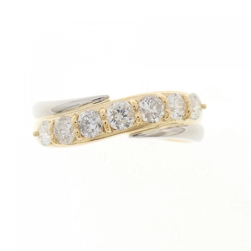 Nhẫn kim cương K18YG/PT900 0.52CT - Hàng hiệu Authentic 855490