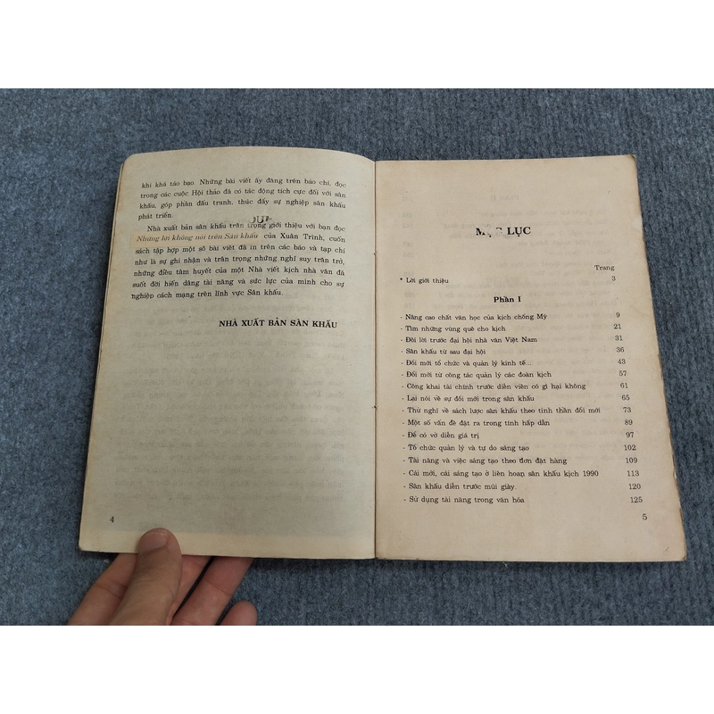 NHỮNG LỜI KHÔNG NÓI TRÊN SÂN KHẤU - XUÂN TRÌNH 548211