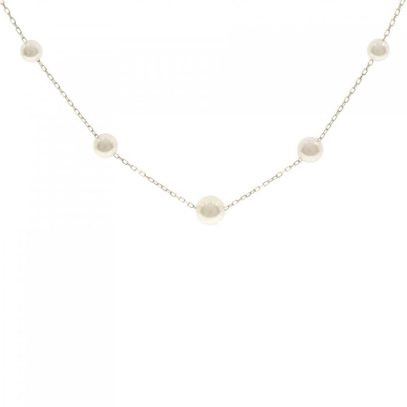 K18YG Ngọc trai Akoya Dây chuyền - Hàng hiệu Chính hãng 856501