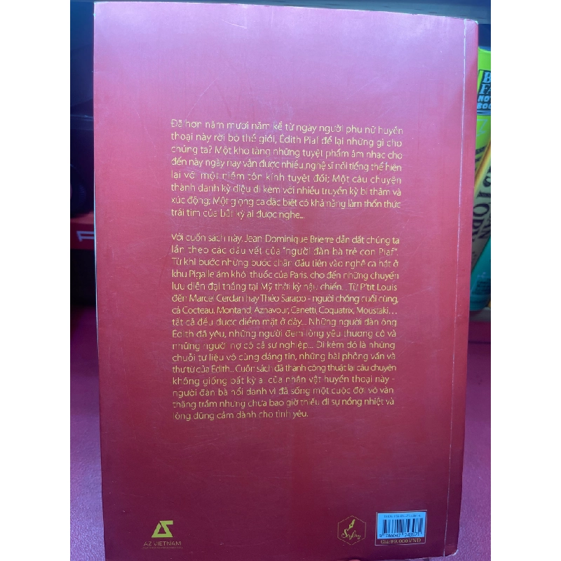 Còn sống là còn yêu 2018 mới 80% ố bẩn nhẹ Edith Piaf HPB1605 SÁCH KỸ NĂNG 351981