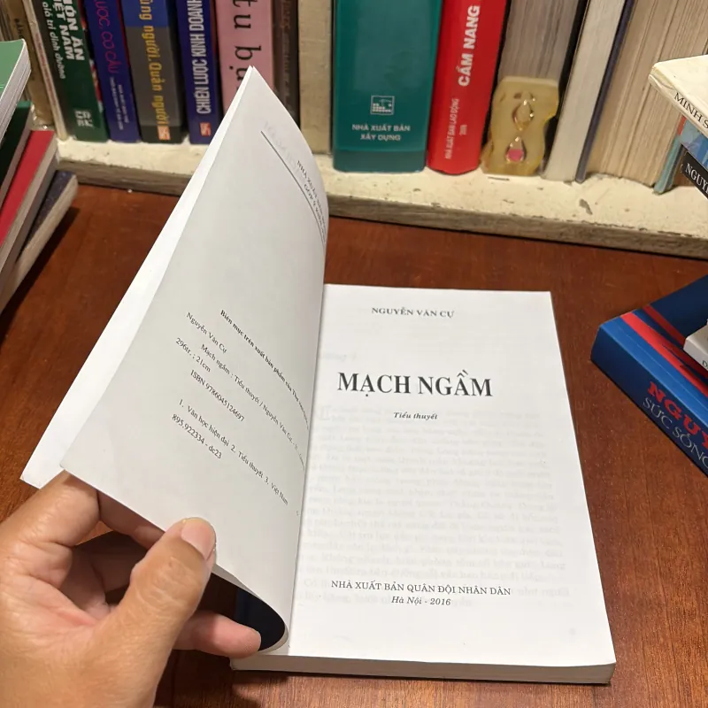 II Tiểu Thuyết: Mạch Ngầm - Nguyễn Văn Cự - 2016 786216