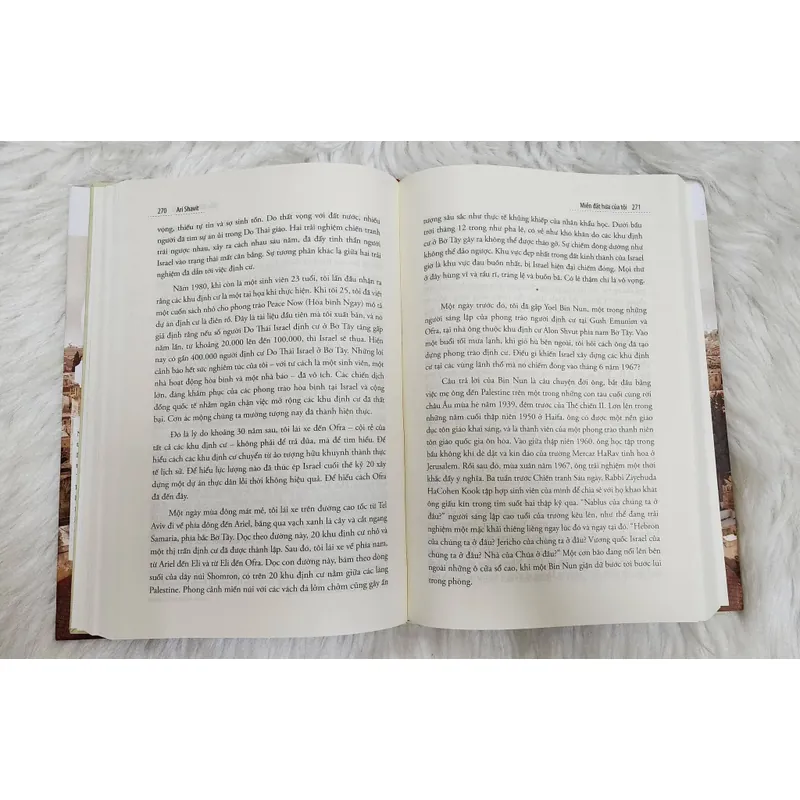 Tiểu thuyết MIỀN ĐẤT HỨA CỦA TÔI (bìa cứng) 731300