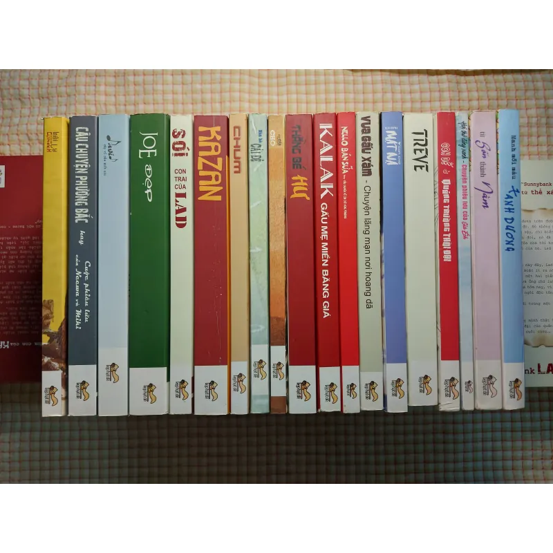 COMBO 32 CUỐN TỦ SÁCH KẸP HẠT DẺ 760554