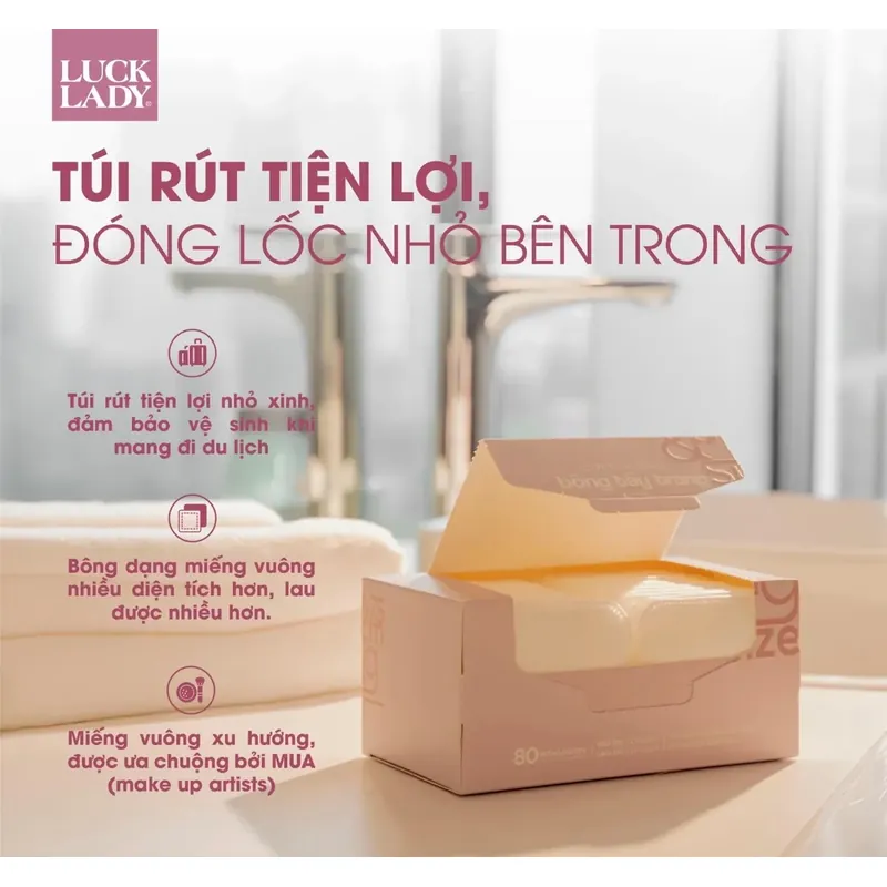 Bông tẩy trang siêu sịn dùng là nghiện 594375