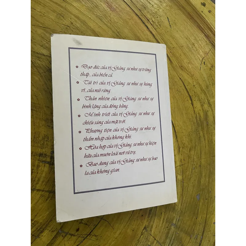 GIẢNG SƯ BẢY ĐỨC TÍNH ƯU VIỆT - SA MÔN THÍCH THÔNG BỬU 735569