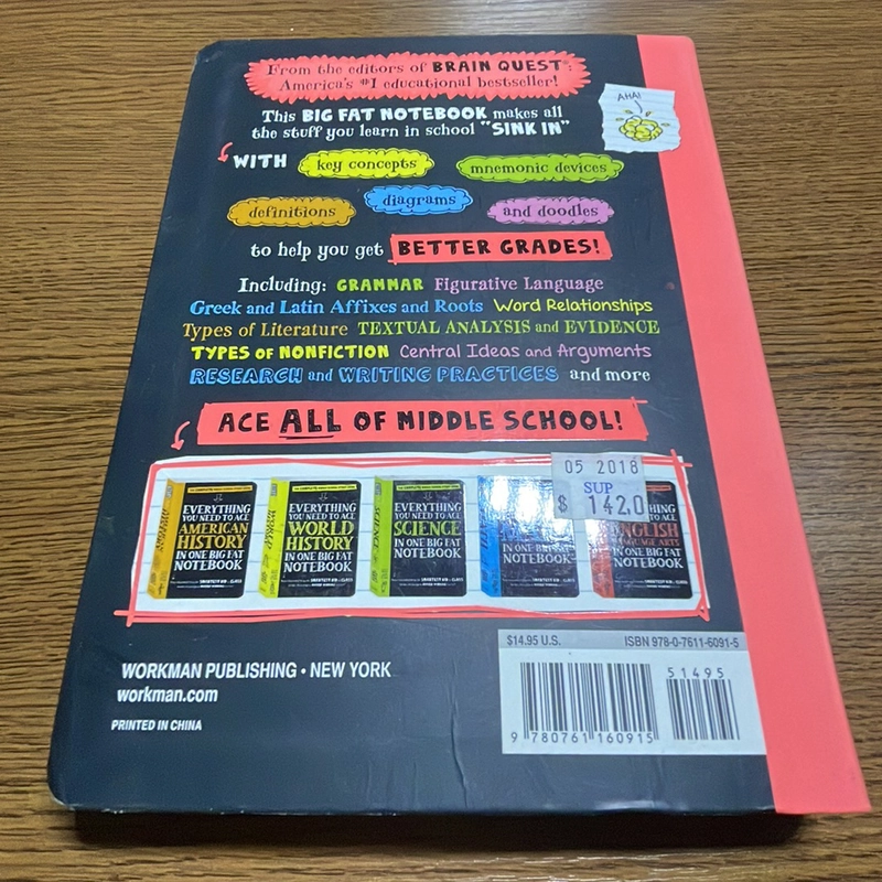 English language arts The complete middle school study guide 387618