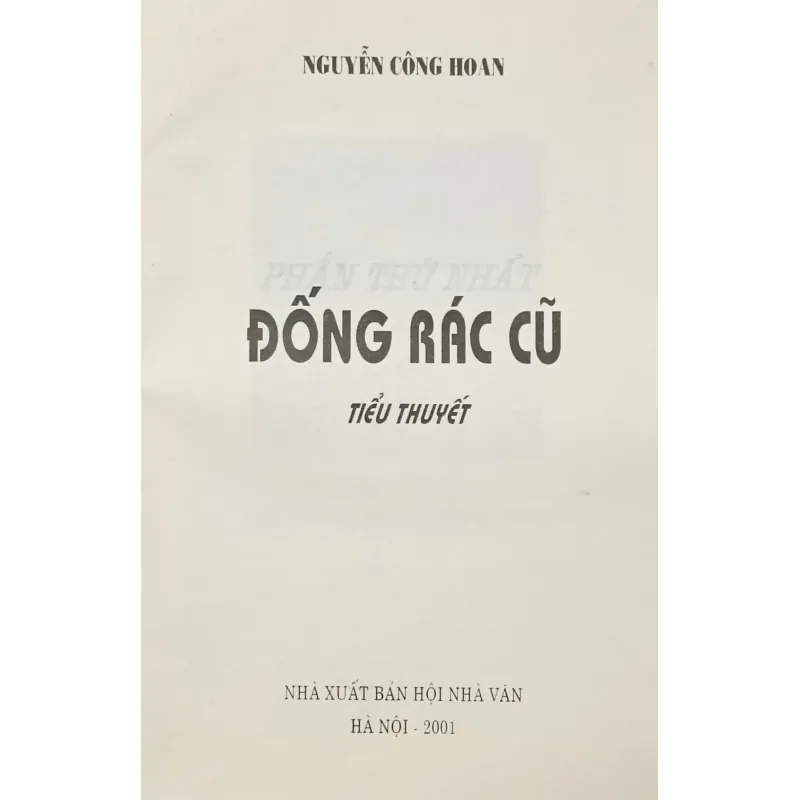 Đống rác cũ (Nguyễn Công Hoan) 926279
