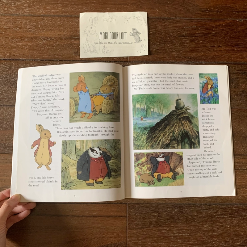 Sách ngoại văn The Tale of Mr. Tod: Animation Storybook - Minh họa cổ điển, Used 491519