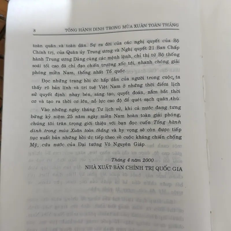 Tổng hành dinh trong mùa xuân toàn thắng - Võ Nguyên Giáp 568583