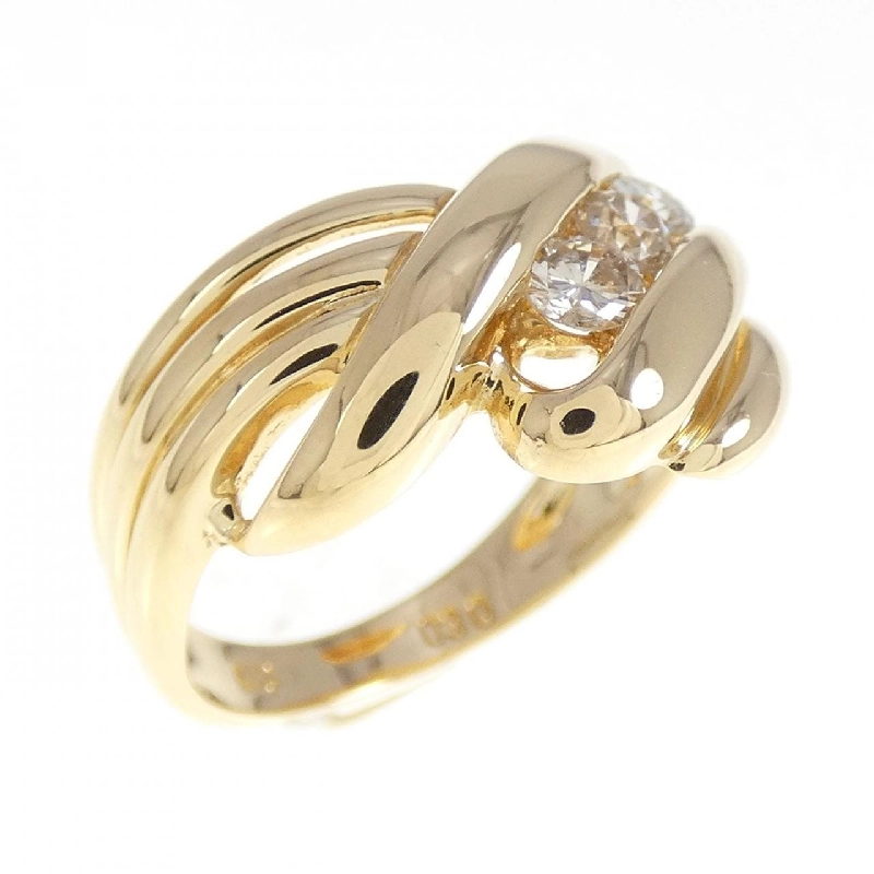 Nhẫn kim cương K18YG 0.30CT 672640