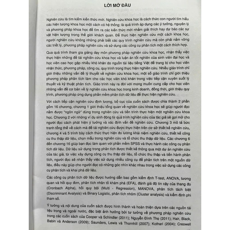 PHƯƠNG PHÁP NGHIÊN CỨU TRONG KINH DOANH 702168