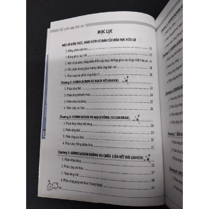 400 phản ứng hữu cơ thông dụng, mới 70%, lỗi gáy nhẹ, dơ đáy sách, gấp trang HCM1406 ĐOÀN LƯƠNG HƯNG, ĐÀO THỊ HOÀNG LY SÁCH GIÁO TRÌNH, CHUYÊN MÔN 175760