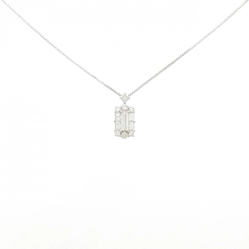 Dây chuyền kim cương PT900/PT850 0.16CT - Hàng hiệu Authentic 860427
