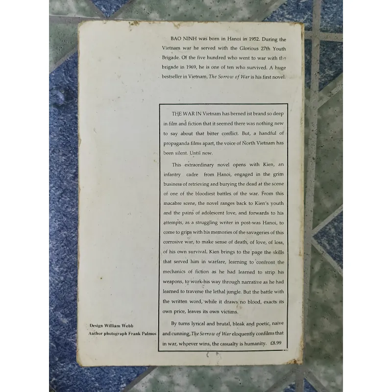 The Sorrow of War a novel - Bao Ninh 708919