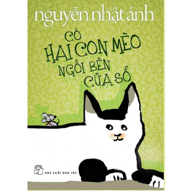 Có hai con mèo bên cửa sổ  21659