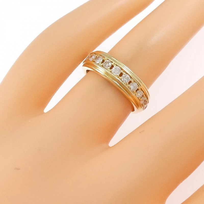 Nhẫn kim cương nửa vĩnh cửu K18YG 0.67CT 670832