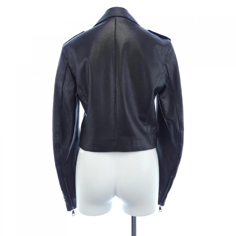 【Mã giảm giá】Dolce & Gabbana DOLCE&GABBANA Áo khoác da biker 637038