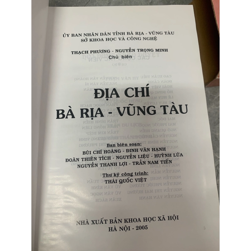 Địa chí Bà rịa -Vũng tàu  274955