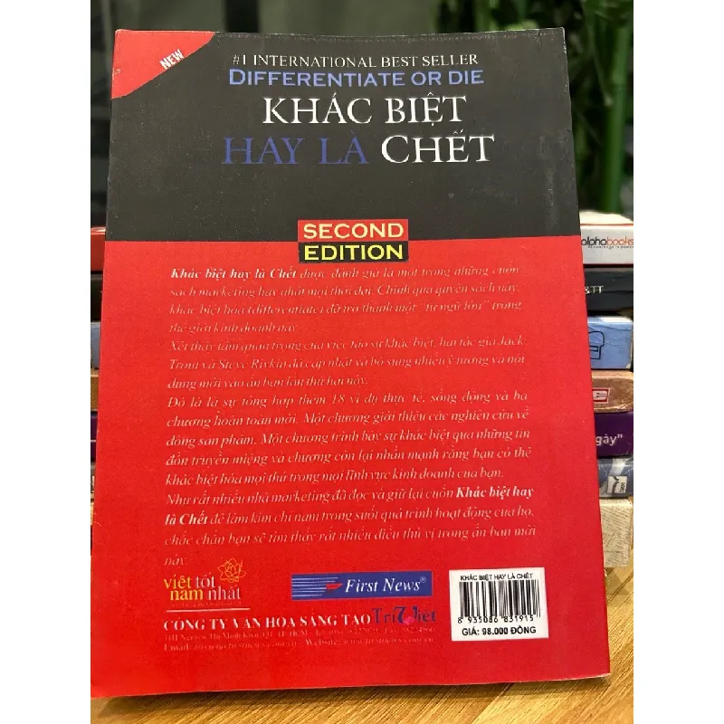 Khác biệt hay là chết (Differentiate or Die) – Jack Trout, Steve Rivkin 571301