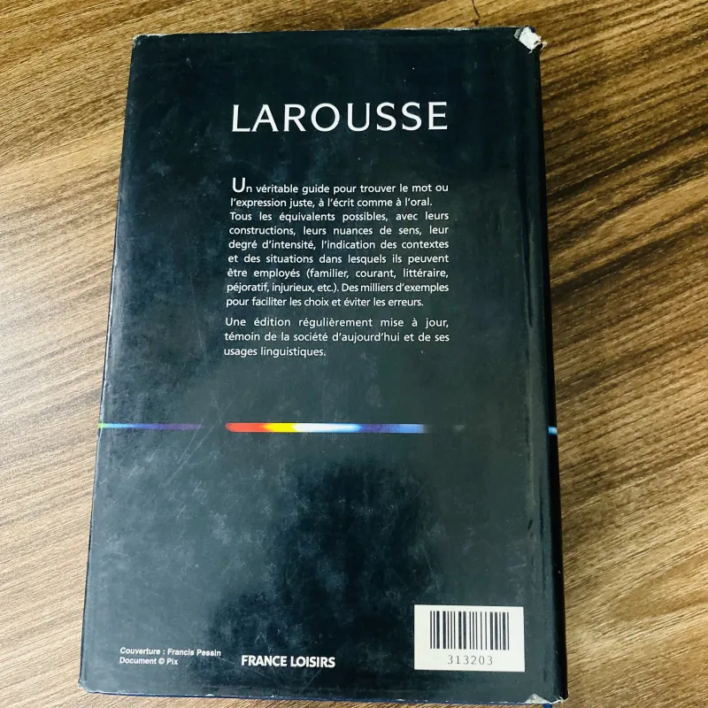 Dictionaire des synonymes - từ điển tiêng Pháp 994829