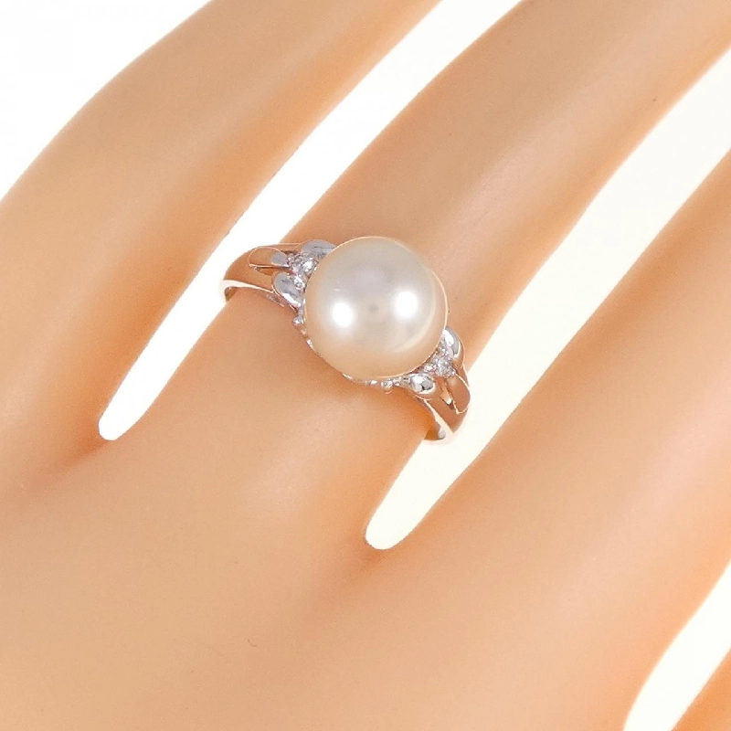 Nhẫn ngọc trai Akoya PT900 8.4mm 670169