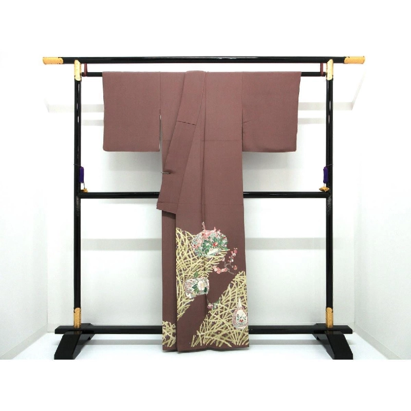 Áo kimono màu sắc lưu giữ, kết hợp với trang phục thăm, của Kakimoto Ichirō, kích thước S - Hàng hiệu Authentic 877954