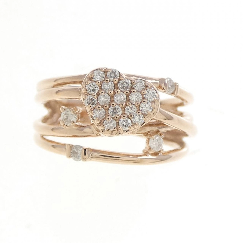 Nhẫn hồng ngọc hình trái tim K10PG 0.19CT - Hàng hiệu chính hãng 853366