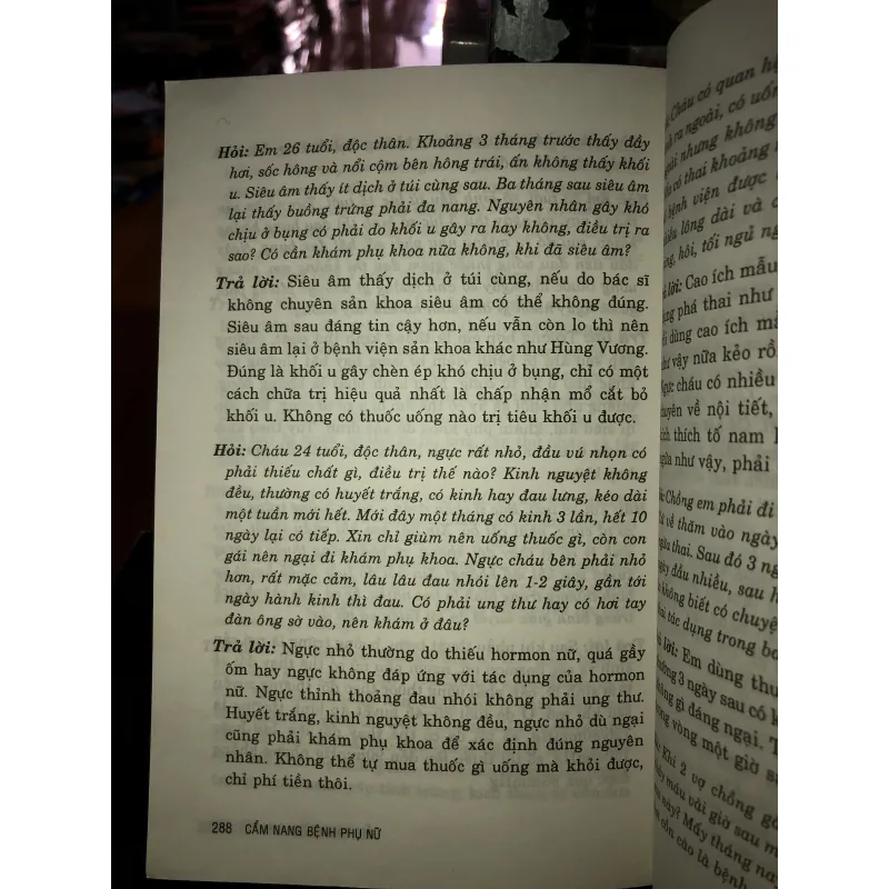 Cẩm nang bệnh phụ nữ - Bs. Dương Minh Hoàng 797426