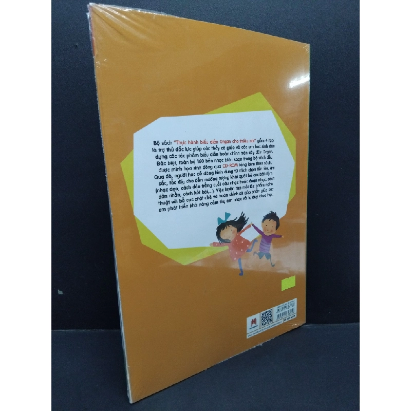 Thực hành biểu diễn organ cho thiếu nhi tập 3 (kèm CD) Ths. Cù Minh Nhật mới 100% HCM.ASB0811 448117