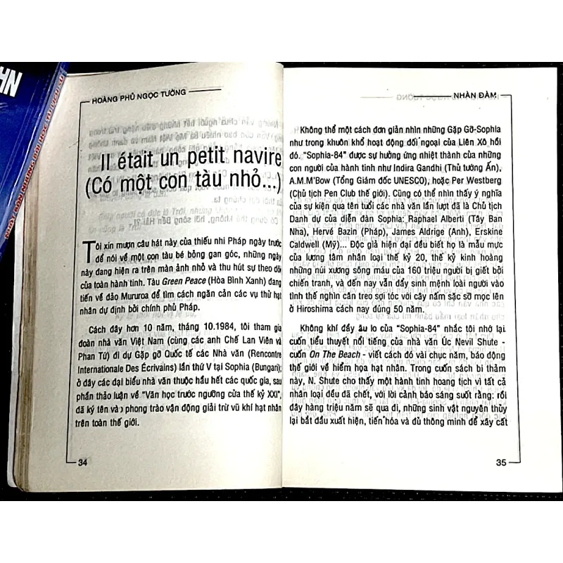 NHÀN ĐÀM- HOÀNG PHỦ NGỌC TƯỜNG ( Bút ký) 1019050