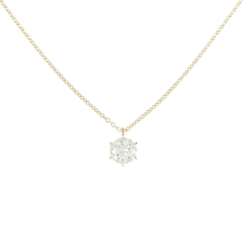 Dây chuyền kim cương K18YG 0.414CT H I1 Tốt - Hàng hiệu Chính hãng 874816