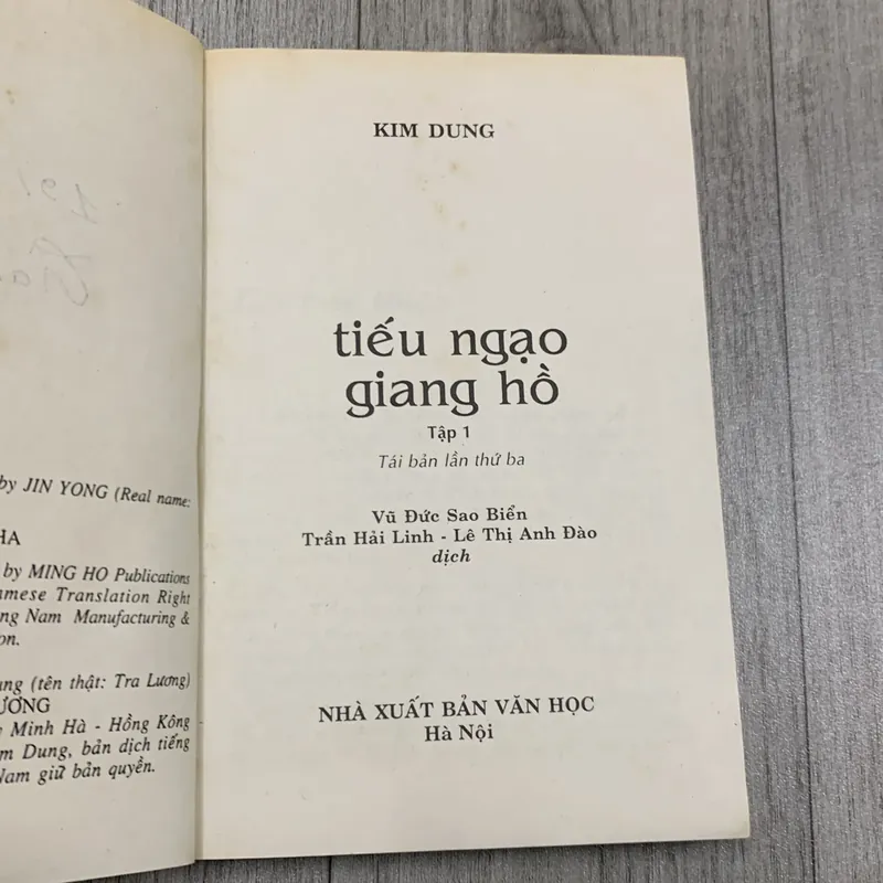 Tiếu ngạo giang hồ - kim dung. Bộ 8 tập. 4b3 733408