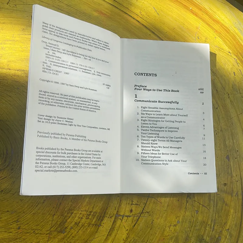 SMART MOVES - SAM DEEP - LYLE SUSSMAN 699466