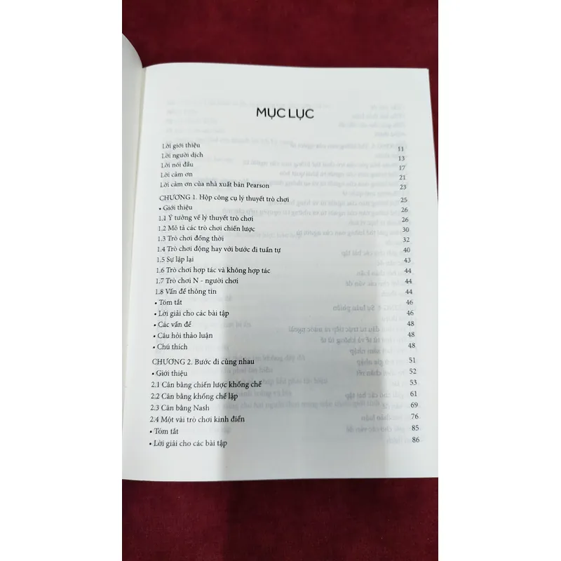 Nhập Môn Lý Thuyết Trò Chơi  718572