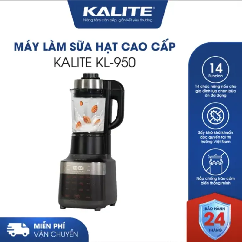 Máy Làm Sữa Hạt KALITE KL-950 – Tiện Lợi Cho Gia Đình, Chất Lượng Cao 693991
