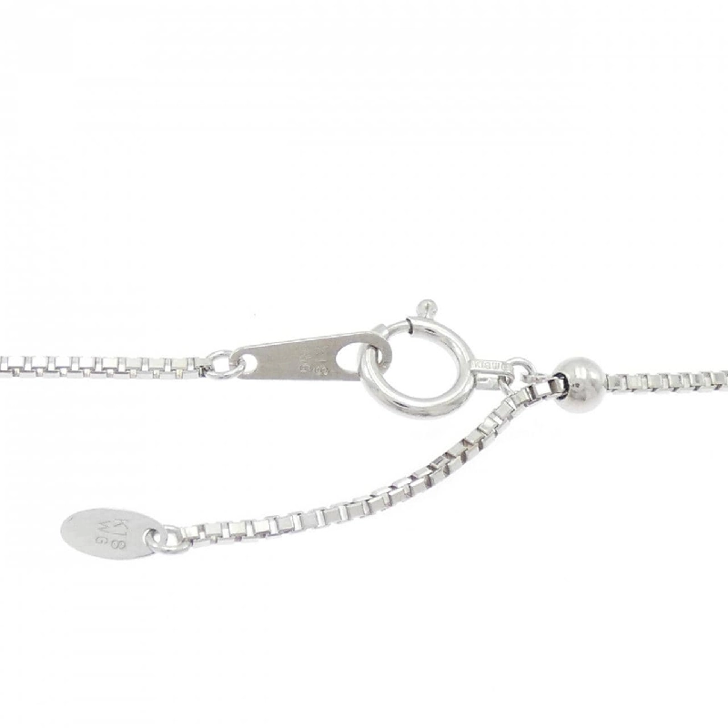 K18WG Blue Topaz Necklace - Hàng hiệu Authentic 862125